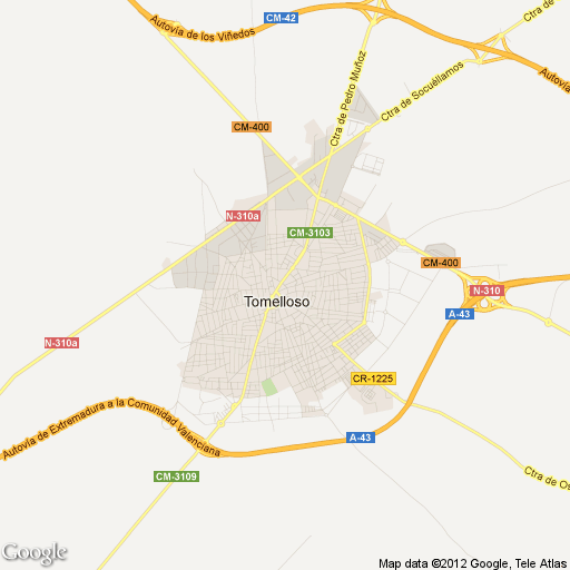 Imagen de Tomelloso mapa 13700 5 