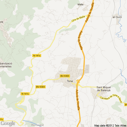 Imagen de Tona mapa 08551 1 