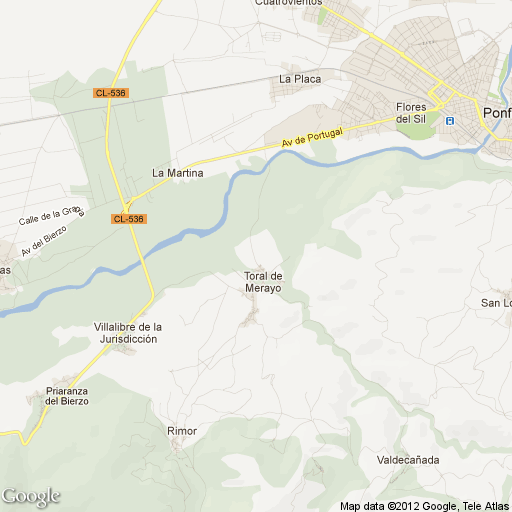 Imagen de Toral de Merayo mapa 24448 1 