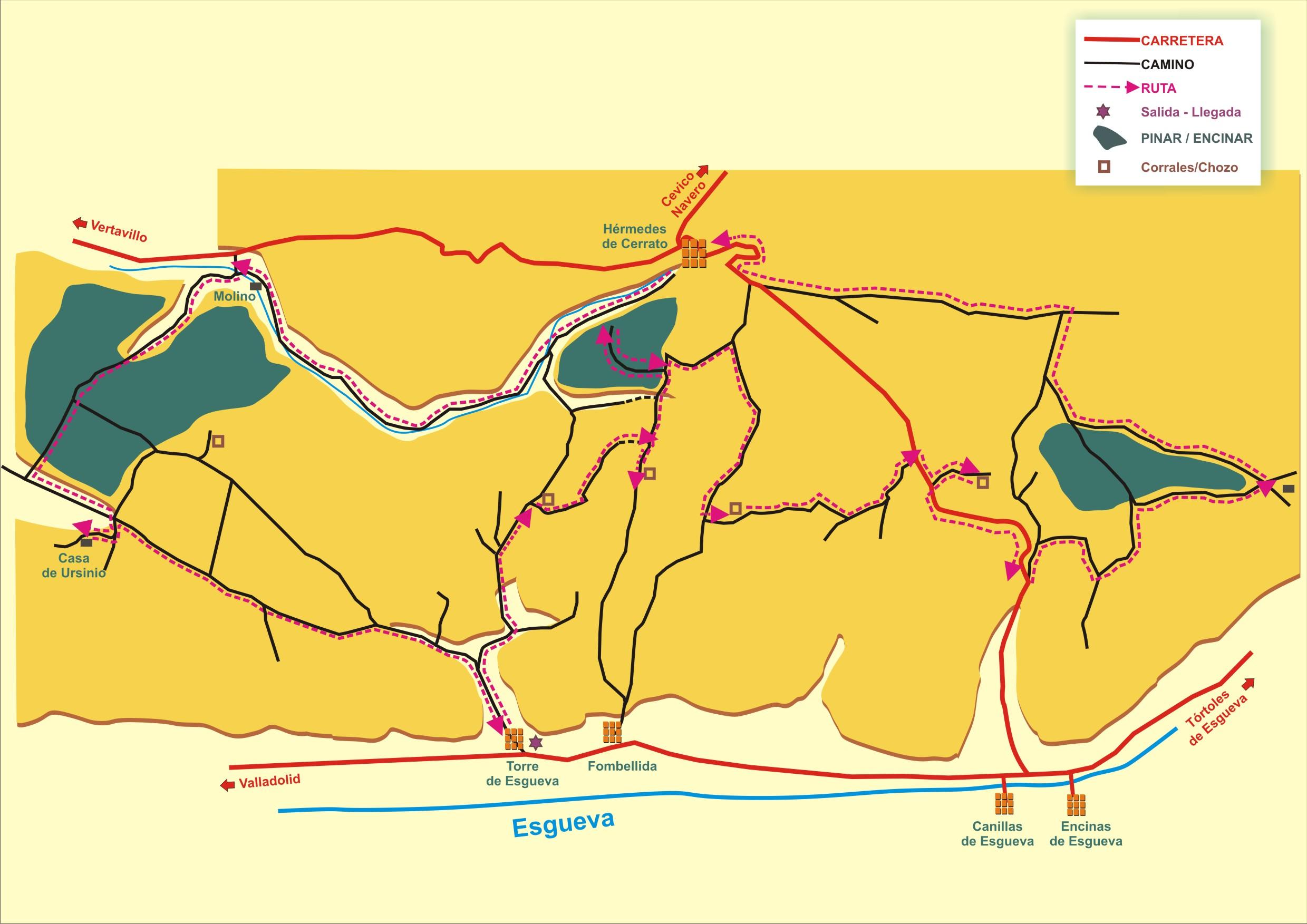 Imagen de Torre de Esgueva mapa 47183 4 