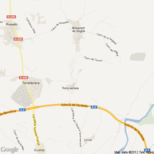 Imagen de Torre-serona mapa 25131 1 