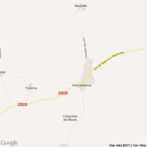 Imagen de Torrecaballeros mapa 40160 2 