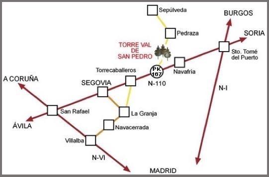 Imagen de Torrecaballeros mapa 40160 5 