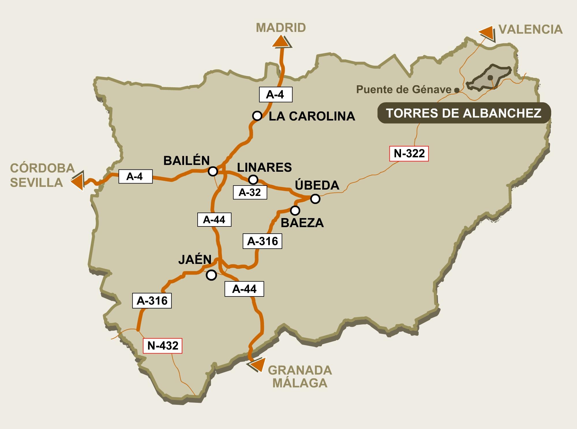 Imagen de Torres de Albánchez mapa 23391 4 