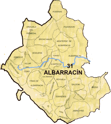 Imagen de Torres de Albarracín mapa 44111 5 
