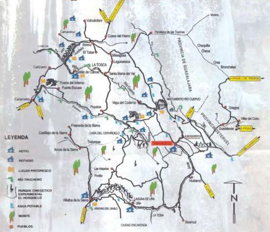 Imagen de Tragacete mapa 16150 1 