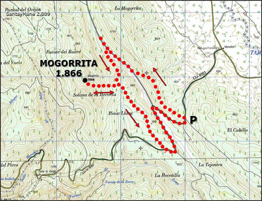 Imagen de Tragacete mapa 16150 2 