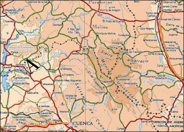 Imagen de Tragacete mapa 16150 3 