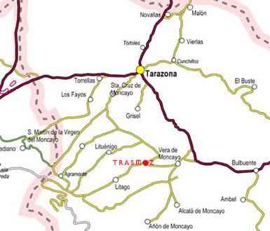 Imagen de Trasmoz mapa 50583 2 