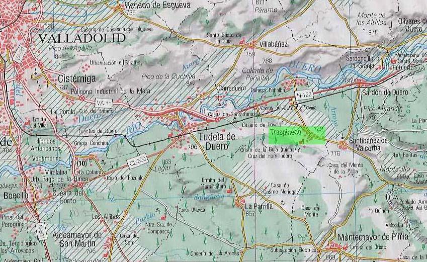 Imagen de Traspinedo mapa 47330 5 