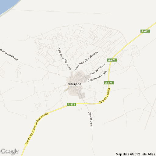 Imagen de Trebujena mapa 11560 1 