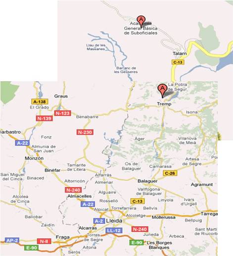 Imagen de Tremp mapa 25620 2 