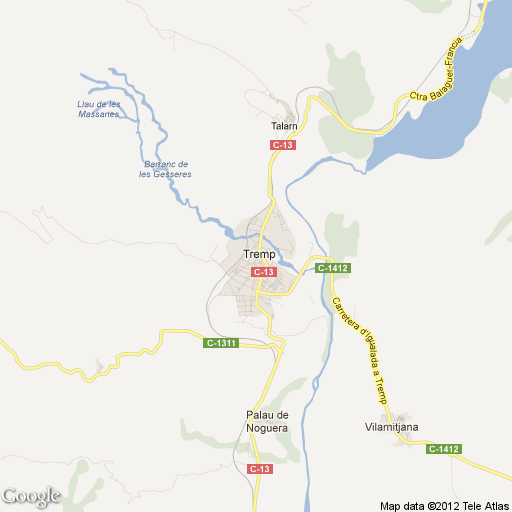 Imagen de Tremp mapa 25620 3 