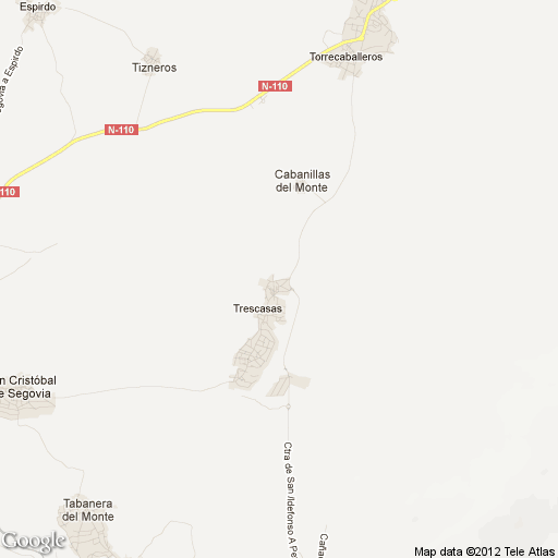 Imagen de Trescasas mapa 40194 1 