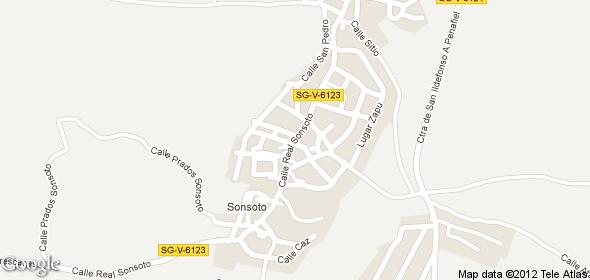 Imagen de Trescasas mapa 40194 4 