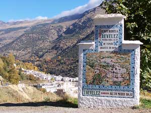 Imagen de Trevélez mapa 18417 3 