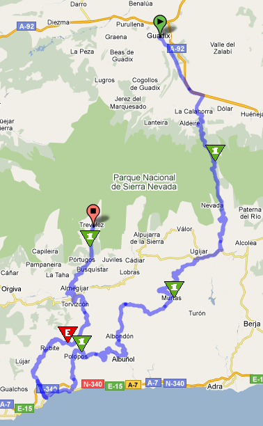 Imagen de Trevélez mapa 18417 4 