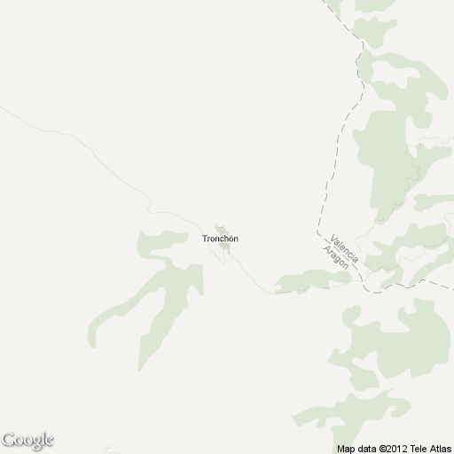 Imagen de Tronchón mapa 44141 2 