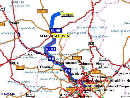 Imagen de Turégano mapa 40370 1 