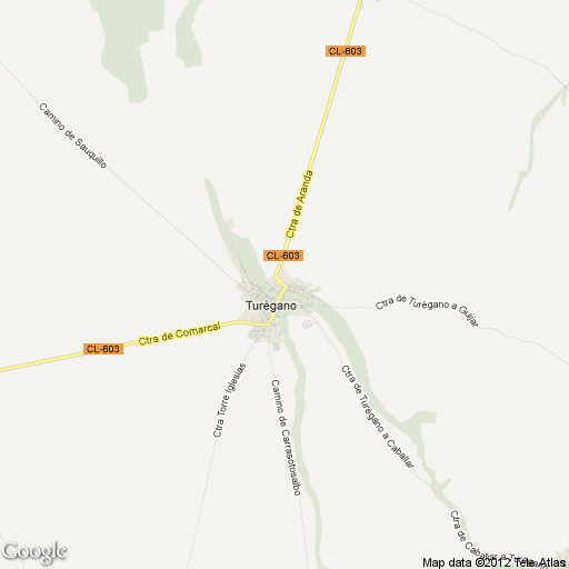 Imagen de Turégano mapa 40370 2 