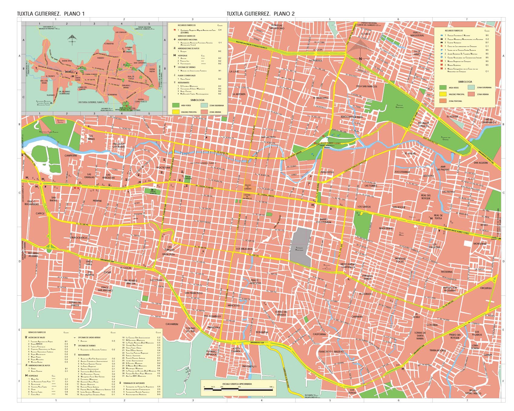 Imagen de Tuxtla Gutiérrez mapa 29110 1 
