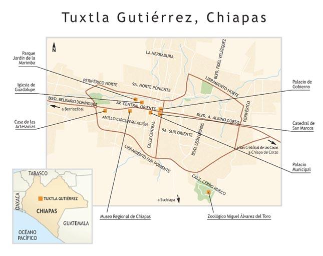 Imagen de Tuxtla Gutiérrez mapa 29110 5 