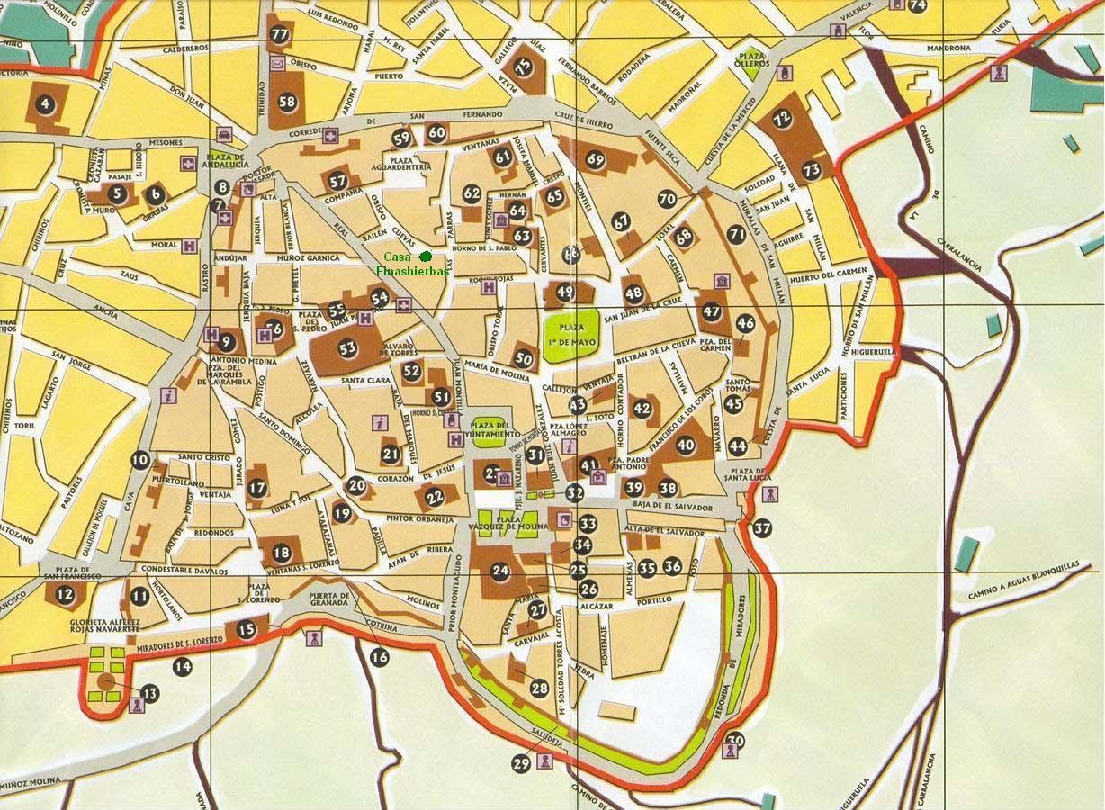 Imagen de Úbeda mapa 23400 3 