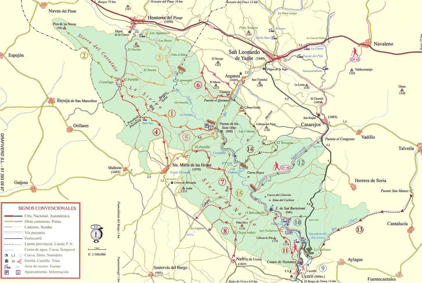 Imagen de Ucero mapa 42317 3 