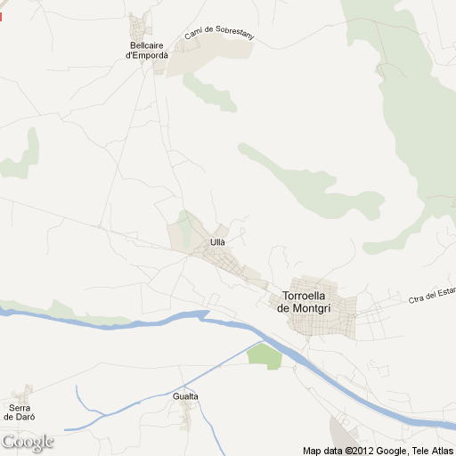 Imagen de Ullà mapa 17140 1 