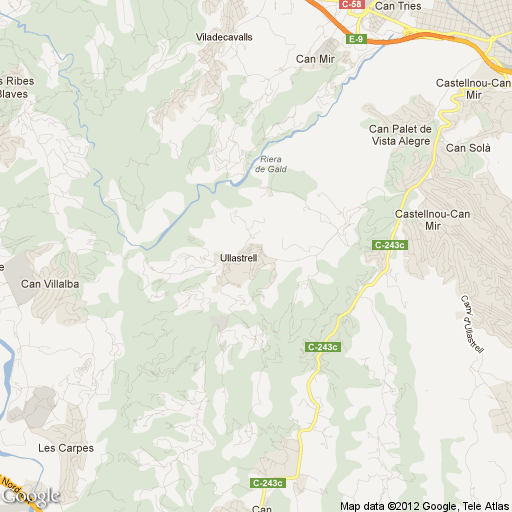 Imagen de Ullastrell mapa 08231 1 