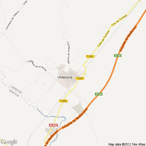 Imagen de Ulldecona mapa 43550 1 