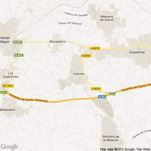 Imagen de Umbrete mapa 41806 2 