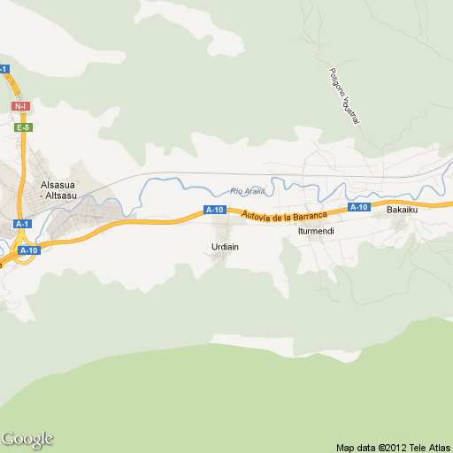 Imagen de Urdiain mapa 31810 2 