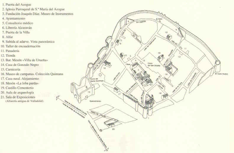 Imagen de Urueña mapa 47862 3 
