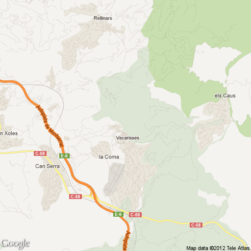 Imagen de Vacarisses mapa 08233 1 