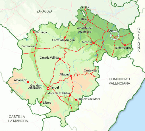 Imagen de Valdealgorfa mapa 44594 6 