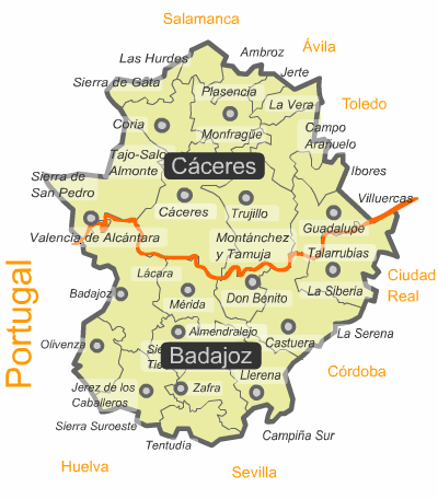 Imagen de Valdecaballeros mapa 06689 2 