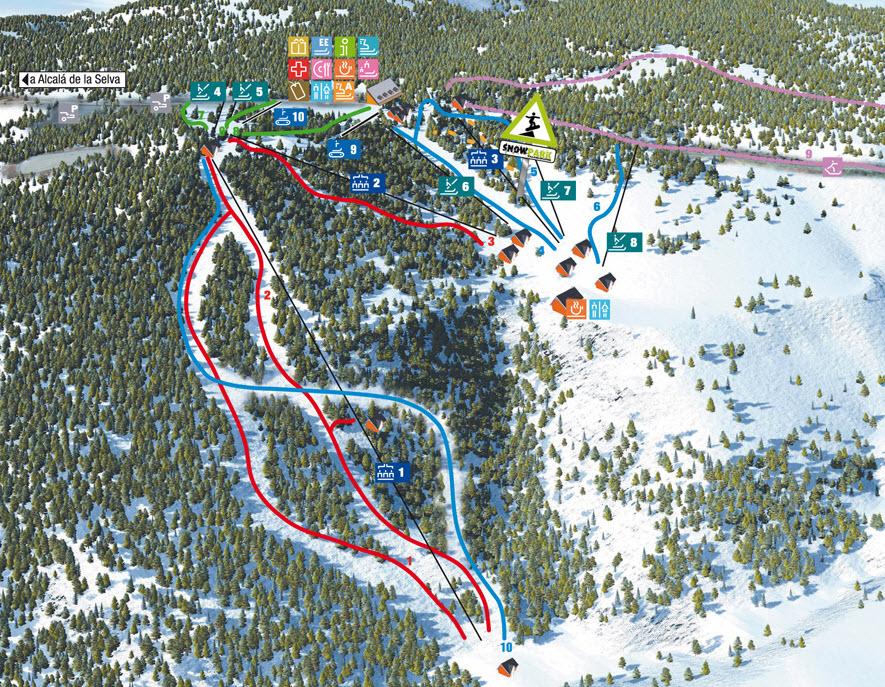 Imagen de Valdelinares mapa 44413 4 
