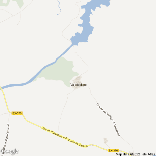 Imagen de Valdeobispo mapa 10672 2 
