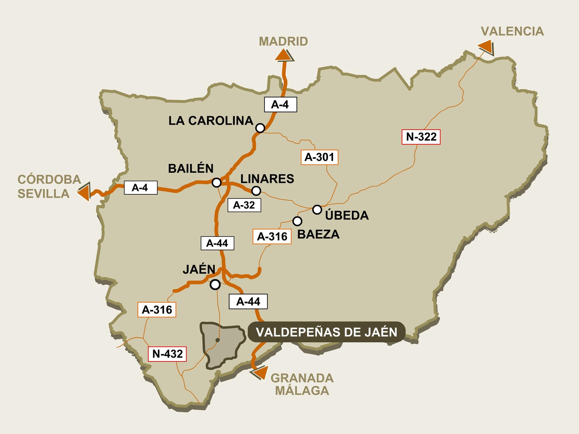 Imagen de Valdepeñas de Jaén mapa 23150 1 