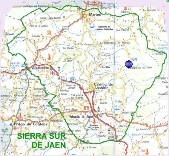 Imagen de Valdepeñas de Jaén mapa 23150 2 