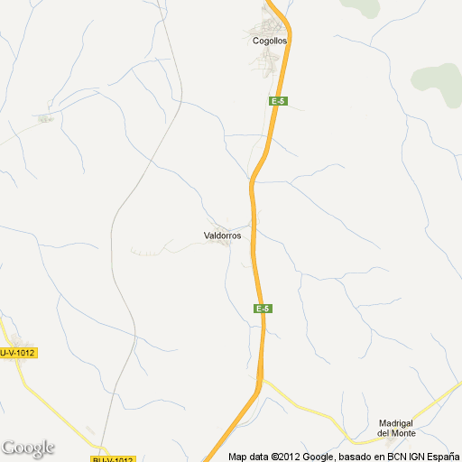 Imagen de Valdorros mapa 09320 1 