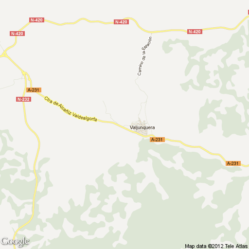 Imagen de Valjunquera mapa 44595 1 
