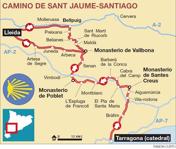 Imagen de Vallbona de les Monges mapa 25268 1 