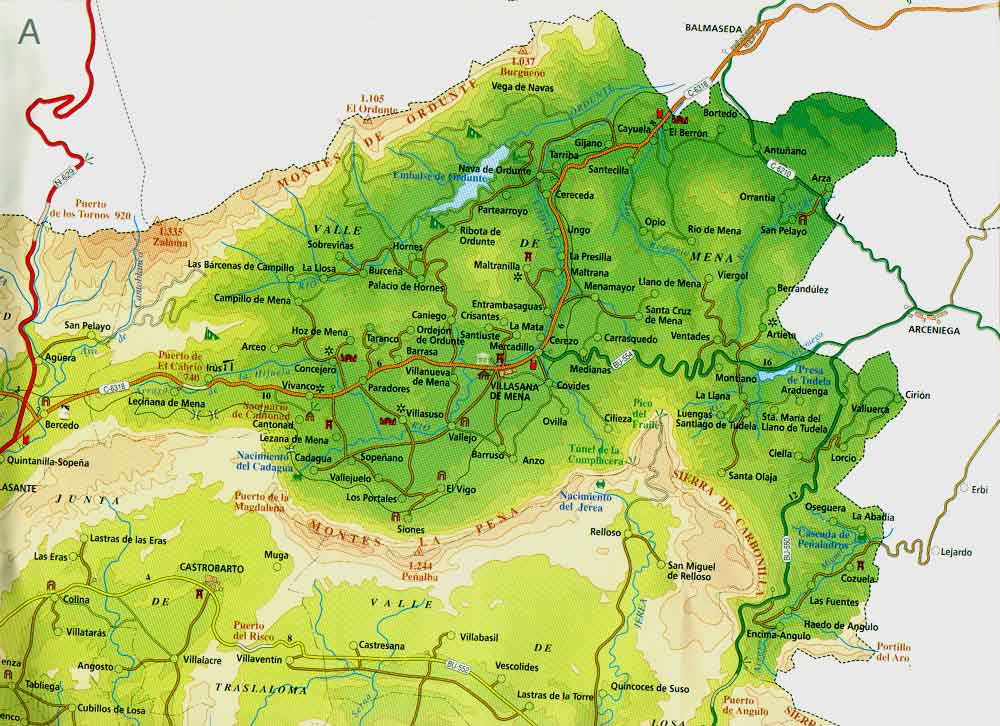 Imagen de Valle de Mena mapa 09558 5 