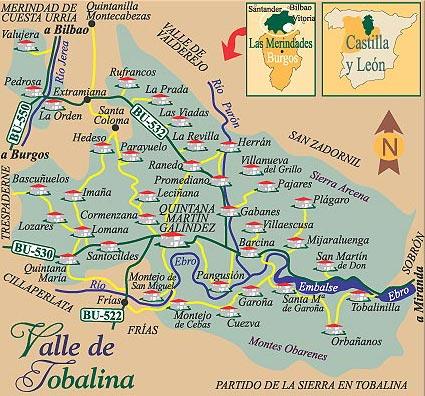 Imagen de Valle de Tobalina mapa 09210 5 