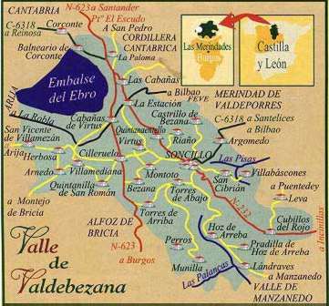 Imagen de Valle de Valdebezana mapa 09572 1 
