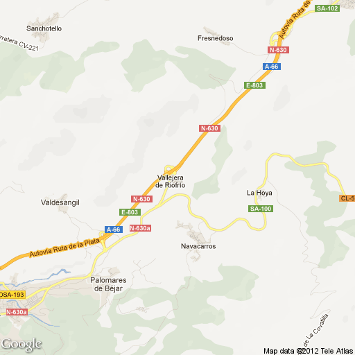Imagen de Vallejera de Riofrío mapa 37717 2 