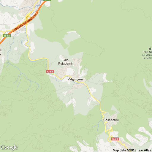 Imagen de Vallgorguina mapa 08471 1 