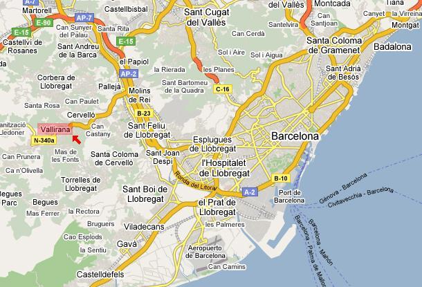 Imagen de Vallirana mapa 08759 1 